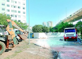 Praça do Parque São Jorge receberá quase R$ 400 mil em obras já iniciadas