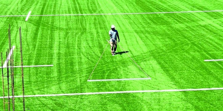 Certificado Fifa Quality Pro é dado ao campo sintético do Ceret, relata empresa