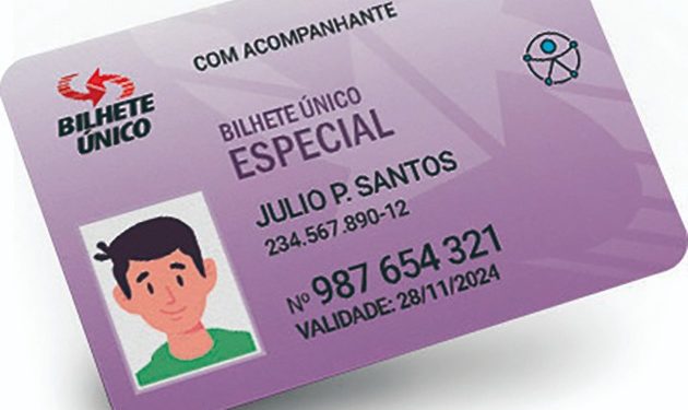 Bilhete Único Especial da Pessoa com Deficiência