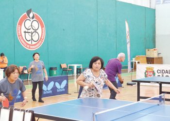 Ceret está nos jogos da pessoa idosa com diversas modalidades