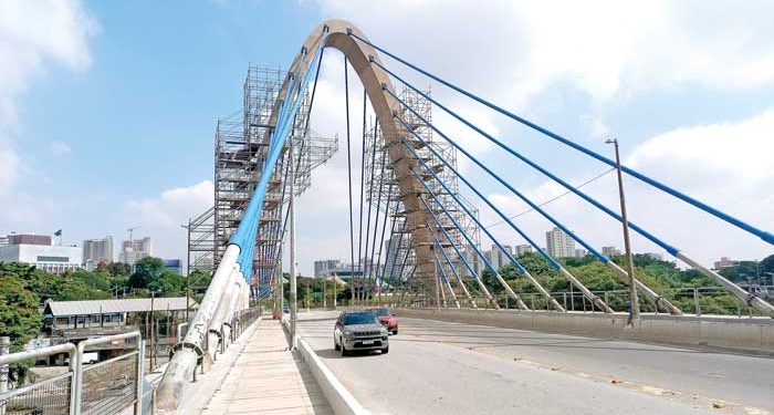 Viaduto estaiado do Tatuapé está em obras com verbas de mais de R$ 10 milhões