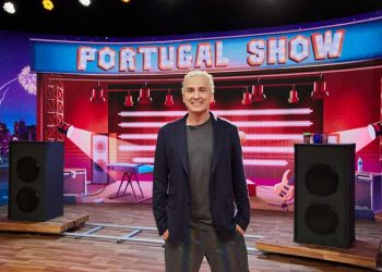 Rafael Portugal está livre, leve e solto nos estúdios de “Portugal Show”