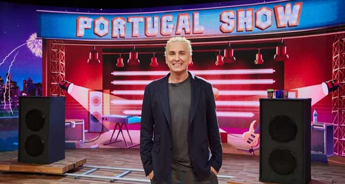 Rafael Portugal está livre, leve e solto nos estúdios de “Portugal Show”
