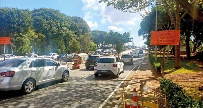 Siurb promete liberar faixas da Ponte do Tatuapé, sentido Dutra, no próximo dia 16