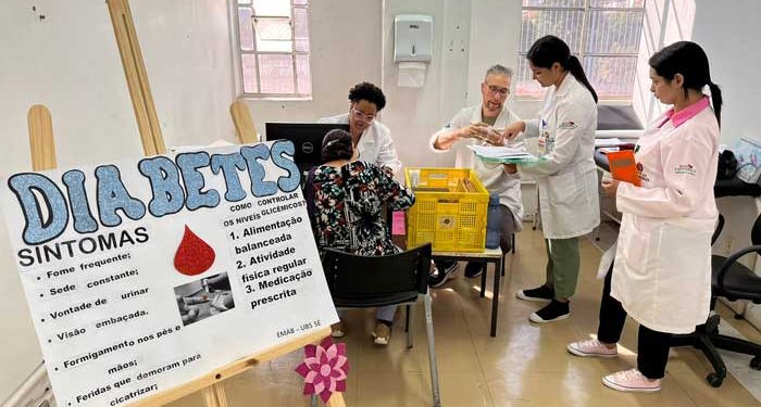 Secretaria da Saúde realiza ações na prevenção da diabetes