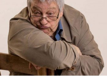 Fúlvio Stefanini, na premiada peça ‘O Pai’, no Teatro Fernando Torres