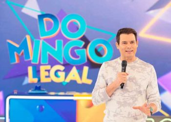 Celso Portiolli celebra a fase da maratona dominical