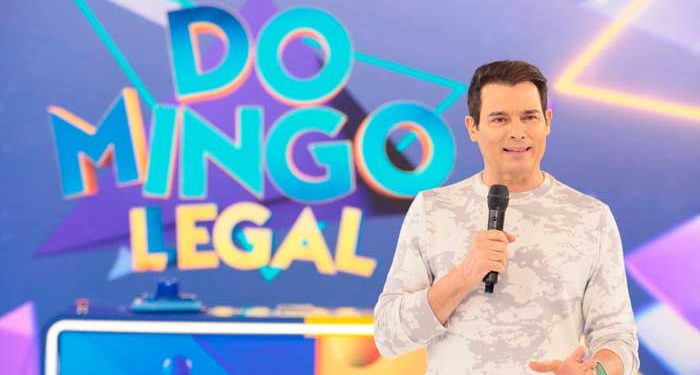 Celso Portiolli celebra a fase da maratona dominical