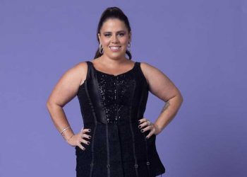 Tati Machado celebra momento frutífero na tevê