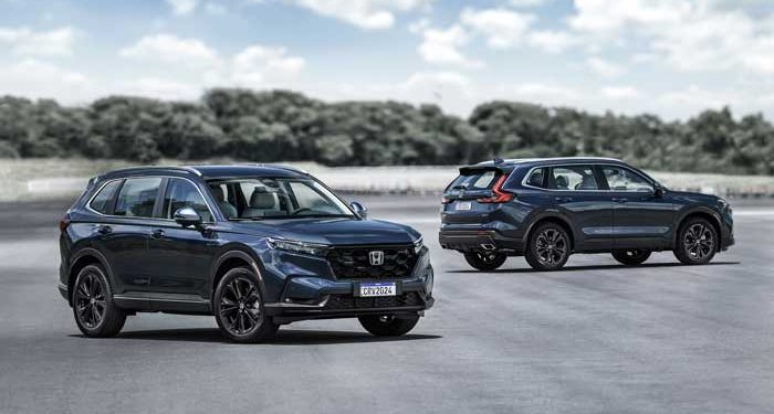 SUV da Honda, CR-V e:HEV, tem estilo e requinte, mas o desempenho não impressiona