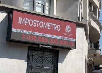 Brasileiros pagaram R$ 3 trilhões em impostos em 2024, segundo Impostômetro