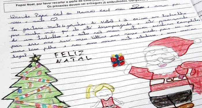 Papai Noel dos Correios: Campanha é prorrogada para adoção de cartas