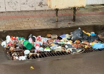 Descarte irregular de lixo potencializa destruição causada por fortes chuvas