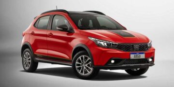 Fiat Argo lidera entre os automóveis e Corolla Cross se consolida como SUV médio-compacto mais vendido