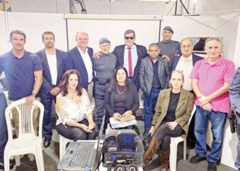 Presidentes eleitos dos Consegs da região são recebidos no 8º BPM/M