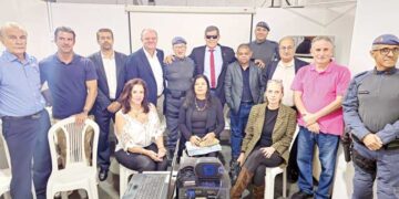 Presidentes eleitos dos Consegs da região são recebidos no 8º BPM/M