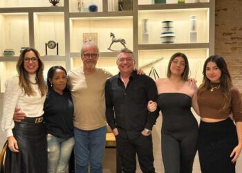 Ricardo Teixeira prestigia aniversário do jornalista Walter Ciglioni