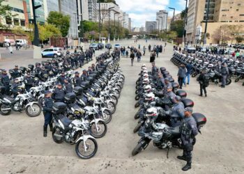 Prefeitura coloca câmeras integradas ao Smart Sampa em 100 motos da GCM e da PM