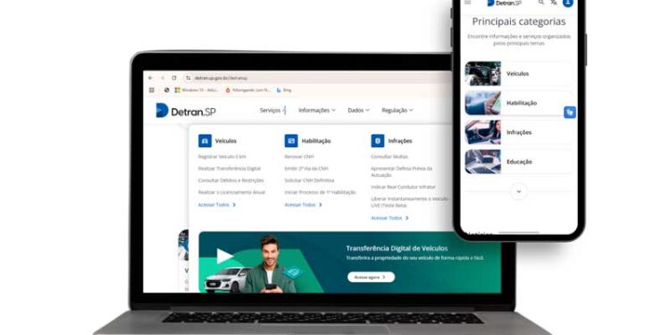 DETRAN-SP Simplifica sistema para requisição de serviços digitais