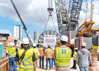 ‘TATUZÃO’: Perfuração de novo trecho da Linha 2-Verde