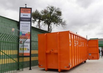 Prefeitura inaugura no Brás primeiro ecoponto exclusivo para receber restos de tecido
