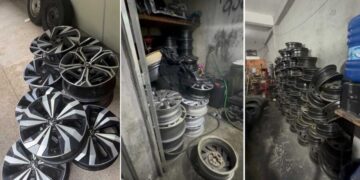 Furto de rodas: policiais do 30º DP localizam depósito de rodas e procuram vítimas
