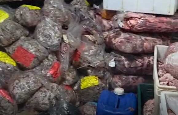 Polícia lacra distribuidora de carnes e prende proprietário em flagrante