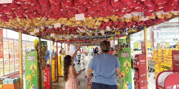 Ovo de Páscoa é 121% mais caroque tablete